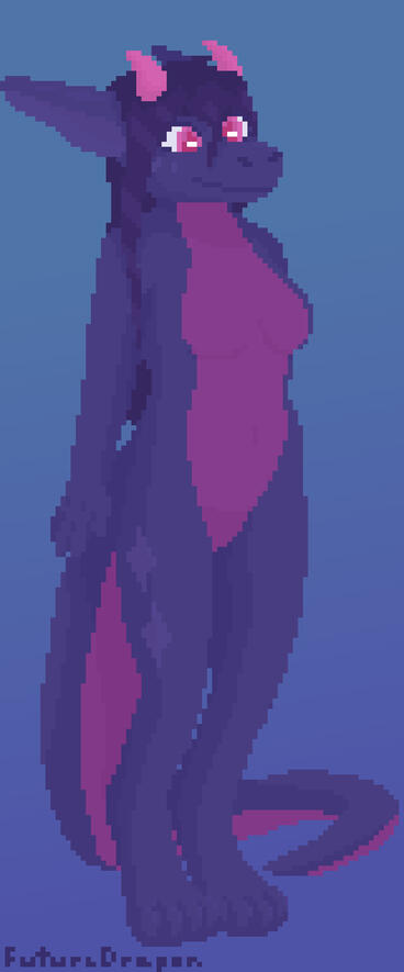 Saphirea - Non-Canon Anthro