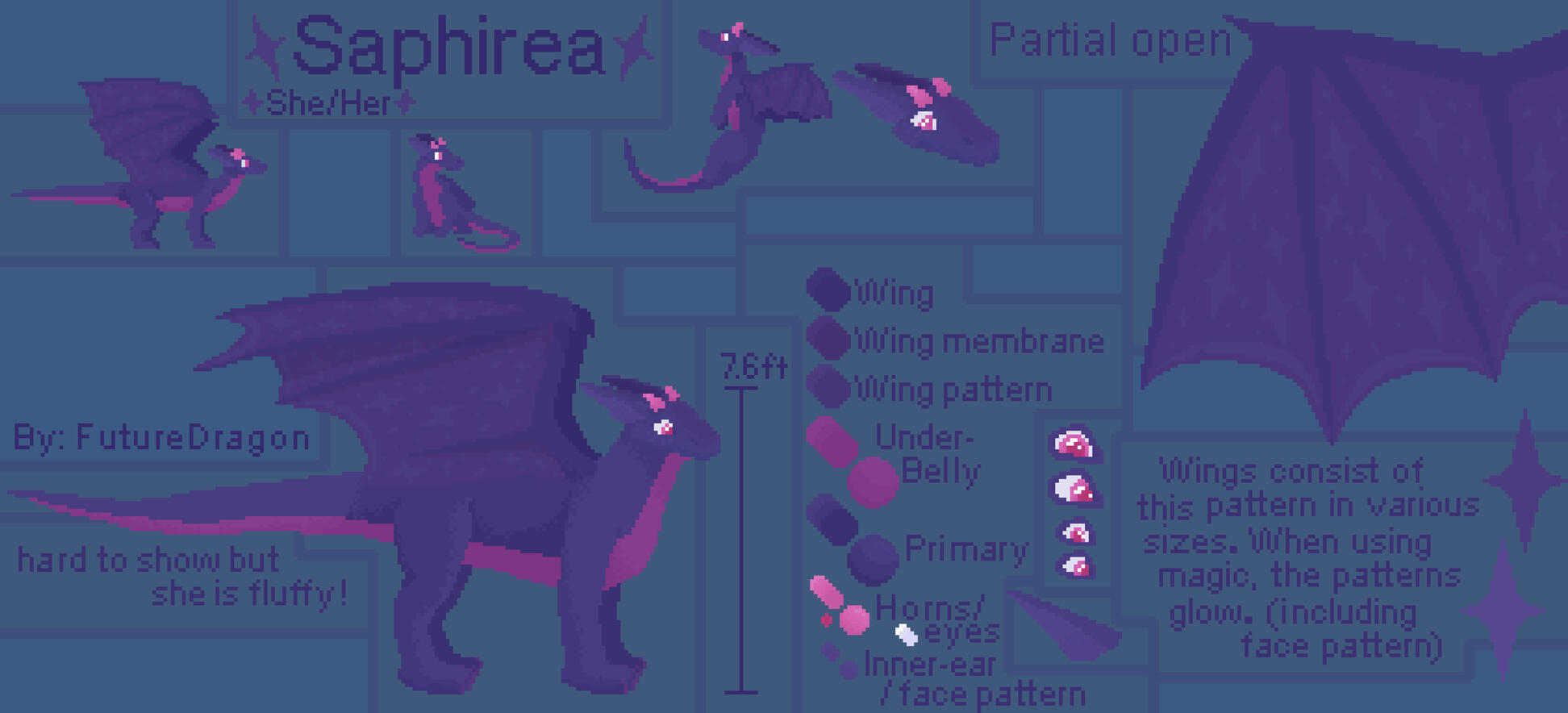 Saphirea - Ref Sheet
